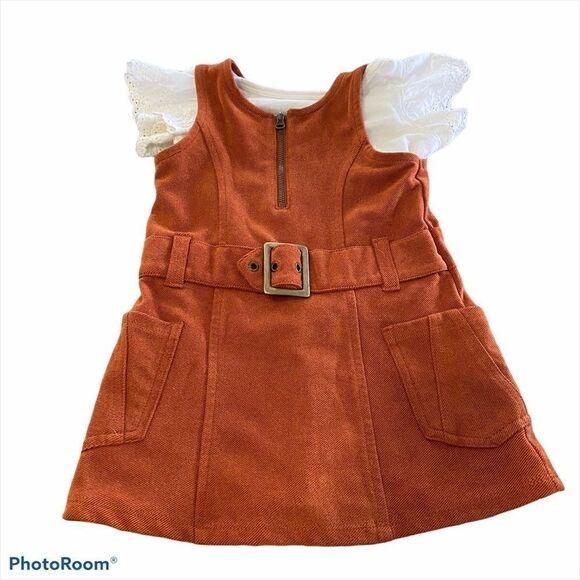 Genuine Kids By Oshkosh Rust Jumper & Top 18 Month - Picture 8 of 10
